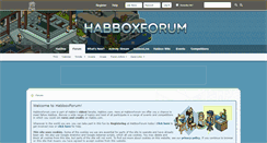 Desktop Screenshot of habboxforum.com